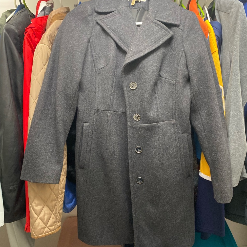 Michael Kors Gray Pea Coat